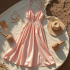 Silk Sundress in Pastel Shades