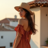 Off-Shoulder Peasant Dress with Backless Design
