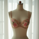 Sheer Bustier Top in Vintage Floral