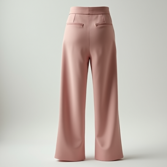 Tailored Trousers in Pastel Color