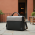 Minimalist Shoulder Bag in Two-Tone Color