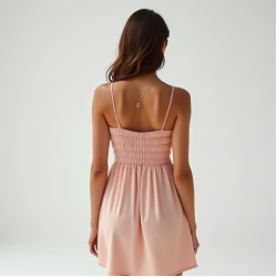 Silk Sundress in Pastel Shades