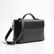 Minimalist Shoulder Bag in Two-Tone Color
