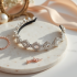 Rhinestone Crystal Hairband with Cubic Zirconia