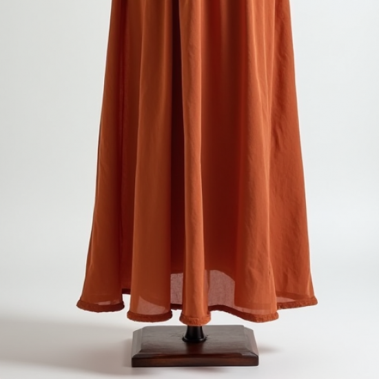 Off-Shoulder Peasant Dress with Backless Design
