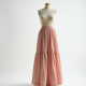 Tiered Maxi Skirt in Pastel Color