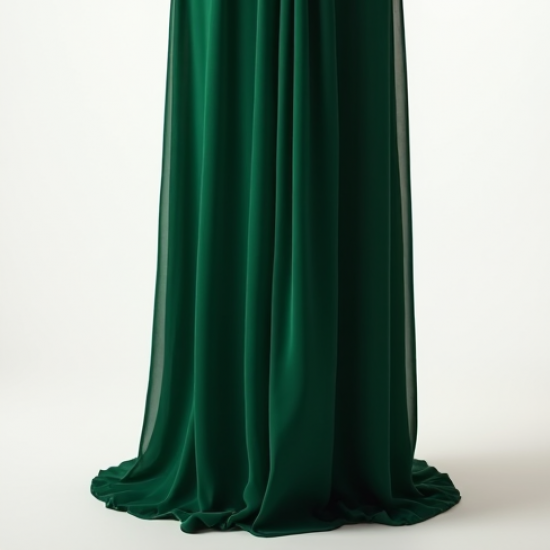 Chiffon Slit Maxi Dress with Slit Detail
