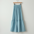 Casual Maxi Skirt in Pastel Color
