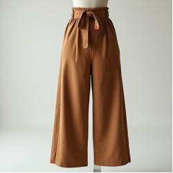 Paperbag Trousers with Matching Belt
