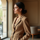 Bouclé Bouclé Jacket in Earth Tones