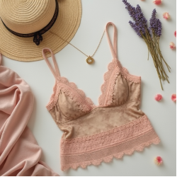 Lace Cami Top in Vintage Floral