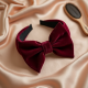 Velvet Velvet Headband with Bow Accent