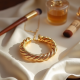 Gold-Plated Chain Bracelet with Twisted Detail