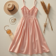 Silk Sundress in Pastel Shades