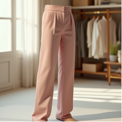 Tailored Trousers in Pastel Color