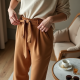 Paperbag Trousers with Matching Belt