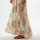 Vintage Bohemian Maxi Dress in Pastel Shades