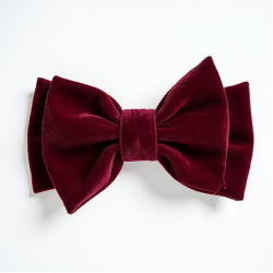 Velvet Velvet Headband with Bow Accent