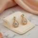 Sparkling Drop Earrings with Cubic Zirconia