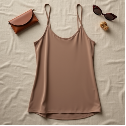 Casual Cami Top in Solid Neutral