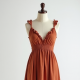 Tiered Sundress with V-Neckline