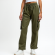 High-Waisted Cargo Pants with Pocket Details