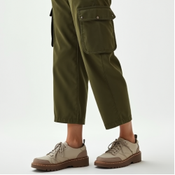 Cargo Culottes with Pocket Details