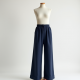 Wide-Leg Trousers with Elastic Waist