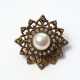 Statement Statement Brooch in Antique Finish