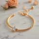 Delicate Chain Bracelet with Star Pendant