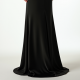 Vintage Evening Gown with Backless Design