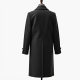 Wool Blend Overcoat with Belt Closure