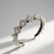 Rhinestone Crystal Hairband with Cubic Zirconia