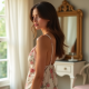 Lace Cami Top in Vintage Floral