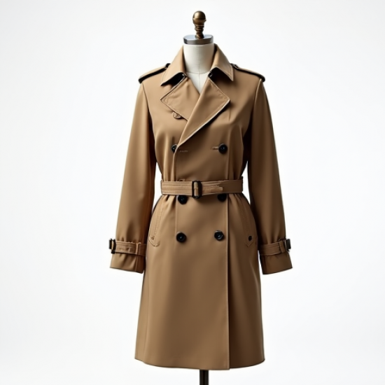 Trench Trench Coat with Belt Closure