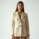 Casual Bouclé Jacket with Notch Lapel