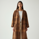 Plaid Duster Coat in Earth Tones