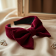 Velvet Velvet Headband with Bow Accent